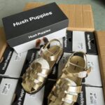 HP GOLD SANDALS