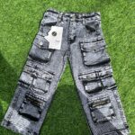 TODDLERS CARGO JEANS