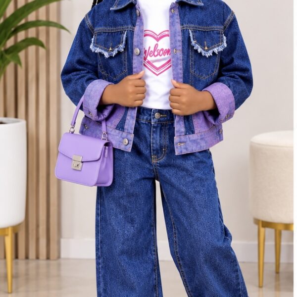 3PCS JEANS SET-004
